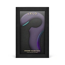 Кліторально-вагінальний звуковий стимулятор LELO Enigma Double Sonic Cyber Purple