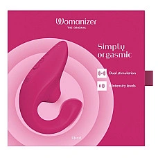 Вакуумний кліторальний стимулятор Womanizer Blend Vibrant Pink