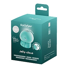 Вакуумный клиторальный стимулятор Satisfyer Jelly-cious Green