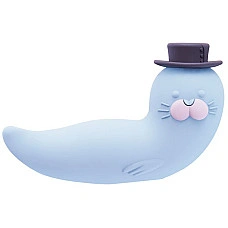 Вакуумный вибратор KISSTOY Franky Blue