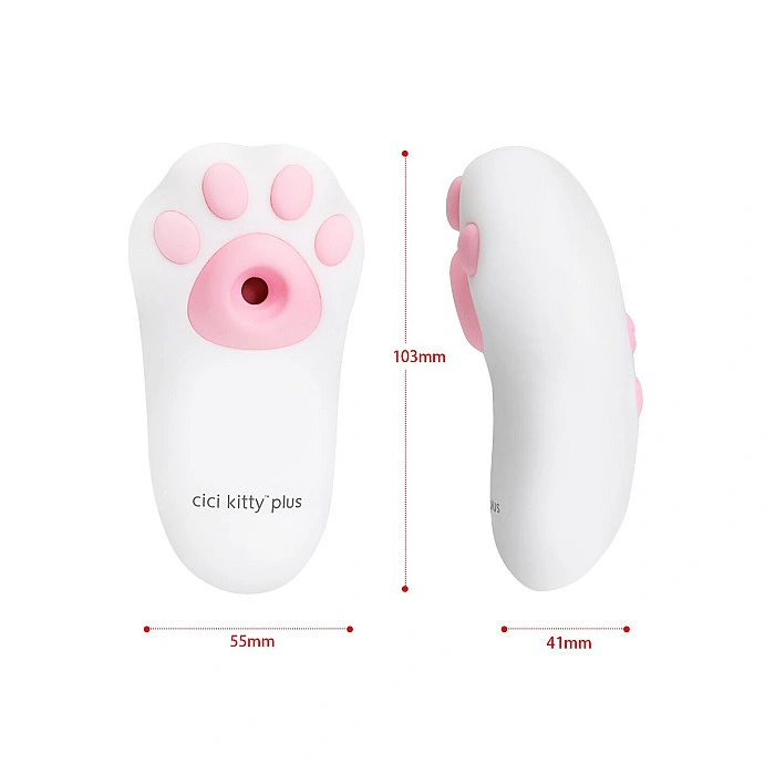 Вакуумный клиторальный стимулятор с вибрацией Otouch Cici Kitty Plus