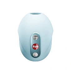 Вакуумный стимулятор Fun Factory Seduction Ice Blue, 11 режимов работы, перезаряжаемый