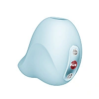 Вакуумный стимулятор Fun Factory Seduction Ice Blue, 11 режимов работы, перезаряжаемый