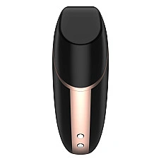 Вакуумный клиторальный стимулятор Satisfyer Love Triangle Black с управлением через интернет