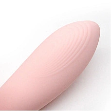 Вакуумный вибратор KISTOY Tina Mini Light Pink, вагинально-клиторальный