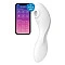 Вакуумний смарт-стимулятор із вібрацією Satisfyer Curvy Trinity 5 (White), керування зі смартфона