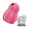 Вакуумный стимулятор с вибрацией Satisfyer Pro To Go 1 Red