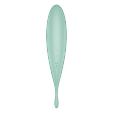 Смарт-вибратор для клитора с вакуумной стимуляцией Satisfyer Twirling Pro+ Mint