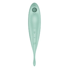 Смарт-вибратор для клитора с вакуумной стимуляцией Satisfyer Twirling Pro+ Mint
