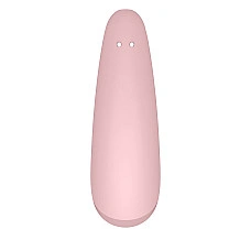 Вакуумный клиторальный стимулятор Satisfyer Curvy 2+ Pink с управлением через интернет
