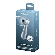 Вакуумный клиторальный стимулятор Satisfyer Pro 2 Generation 2 Battery Series Light Blue
