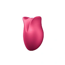 Вакуумный стимулятор Fun Factory Belle Raspberry, 11 режимов работы, перезаряжаемый