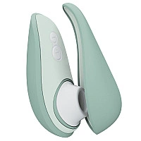 Вакуумный клиторальный стимулятор Womanizer Liberty 2 Sage, 8 режимов, магнитная крышечка