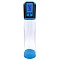 Автоматическая вакуумная помпа Men Powerup Passion Pump Blue, LED-табло, перезаряжаемая, 8 режимов