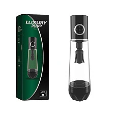 Автоматическая вакуумная помпа Men Powerup Luxury Pump с вибромассажем