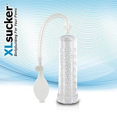 Вакуумная помпа XLsucker Penis Pump Transparant для члена длиной до 18см, диаметр до 4см