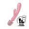 Вібратор-кролик з вібромасажером Satisfyer Triple Lover Pink, 3 мотори