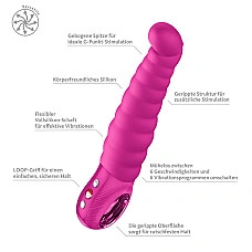 Вибратор точки G Fun Factory PATCHY PAUL Magenta, гибкий, 12 режимов