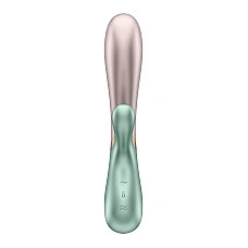 Смарт вибратор-кролик с подогревом Satisfyer Hot Lover Green