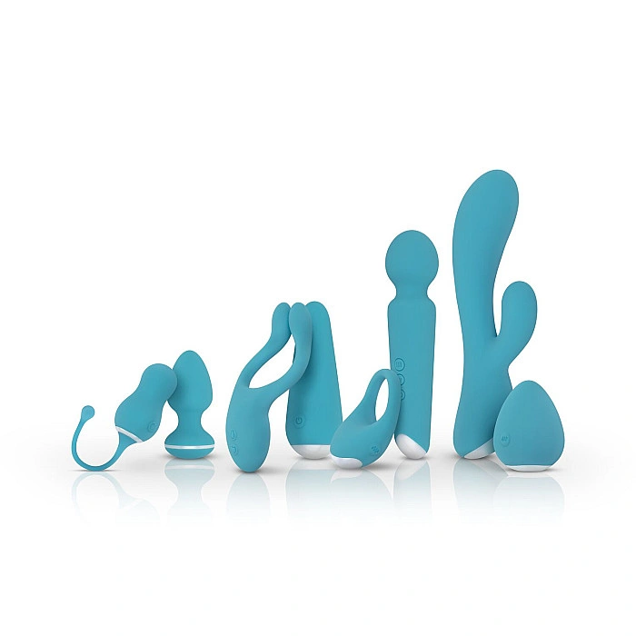 Вибратор-кролик Cala Azul – Martina Rabbit Vibrator, эргономичная форма, 10 режимов