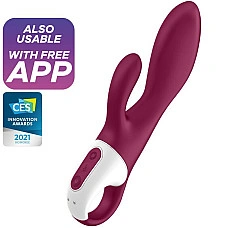 Смарт вібратор-кролик із підігрівом Satisfyer Heated Affair
