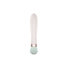 Смарт вібратор-кролик із підігрівом Satisfyer Heat Wave Mint