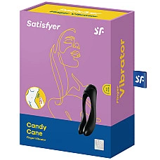 Вибратор на палец Satisfyer Candy Cane Black