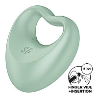 Вібратор на палець та ерекційне кільце 2в1 Satisfyer Perfect Pair 3