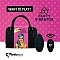 Вибратор в трусики FeelzToys Panty Vibrator Black с пультом ДУ, 6 режимов работы, сумочка-чехол
