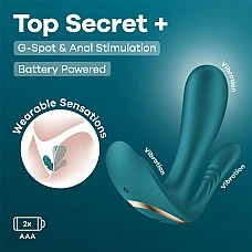 Двойной вибратор в трусики Satisfyer Top Secret+ Battery Series