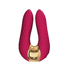 Вибратор для клитора Shunga Aiko Raspberry, гибкие кончики