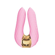 Вибратор для клитора Shunga Aiko Light Pink, гибкие кончики