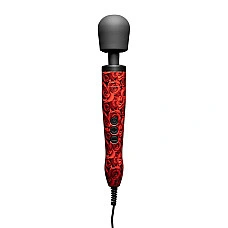 Вібромасажер DOXY Original ROSE PATTERN, дуже потужний, живлення 220В, пульсівні вібрації