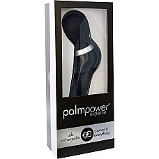 Потужний вібромасажер PalmPower Extreme - Black, 7 режимів, гнучка головка, перезаряджуваний