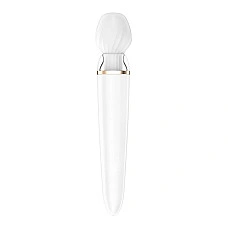 Смарт вібромасажер зі змінною головкою Satisfyer Double Wand-er
