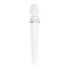 Смарт вібромасажер зі змінною головкою Satisfyer Double Wand-er