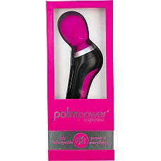 Потужний вібромасажер PalmPower Extreme - Pink, 7 режимів, гнучка головка, перезаряджуваний