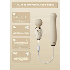 Аксесуар пульсатор Zalo – AVA Attachment Sakura Pink для смарт-вібромасажера Zalo – AVA