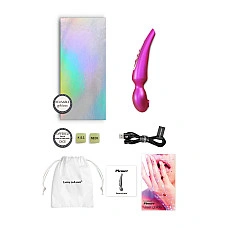 Стимулятор для клитора Love To Love Pleaser Iridescent Berry, эффект постукивания, 5 режимов