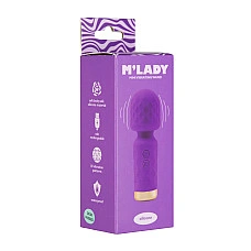 Вібромасажер M’Lady Mini Vibrating Wand Purple