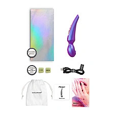 Стимулятор для клитора Love To Love Pleaser Iridescent Night, эффект постукивания, 5 режимов