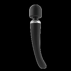 Потужний вібромасажер Dorcel Megawand Black перезаряджуваний, 160 режимів