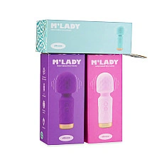 Вібромасажер M’Lady Mini Vibrating Wand Pink