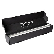 Вибромассажер DOXY Die Cast 3R - Matte Black, очень мощный, перезаряжаемый, металлический корпус