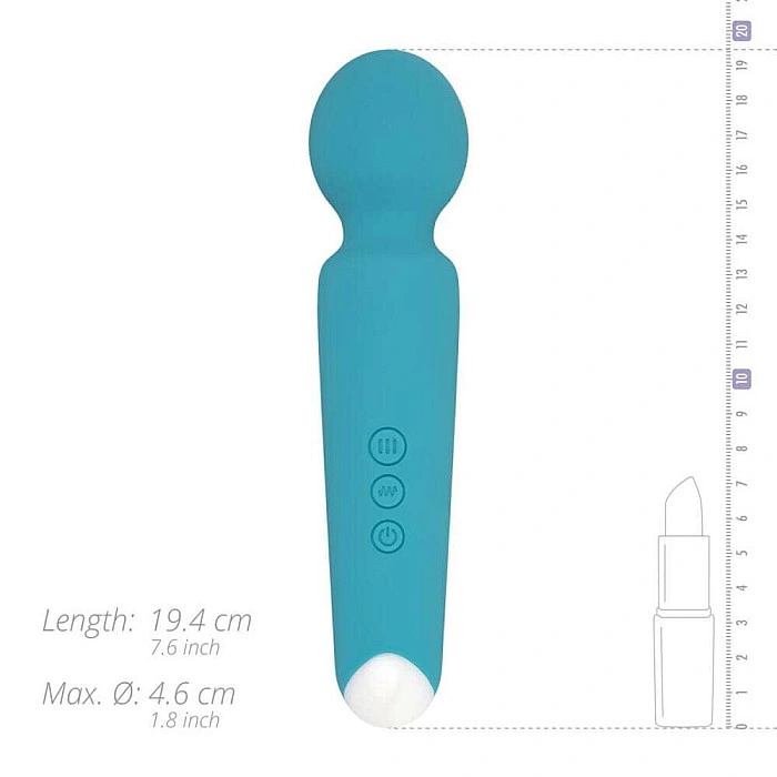 Вибромассажер Cala Azul – Maria Wand Vibrator, 10 режимов, регулировка интенсивности