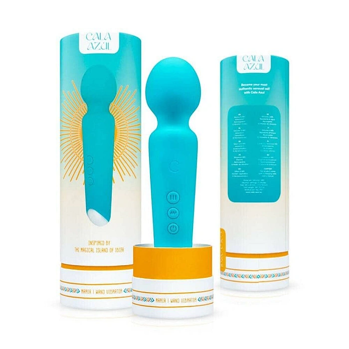 Вибромассажер Cala Azul – Maria Wand Vibrator, 10 режимов, регулировка интенсивности