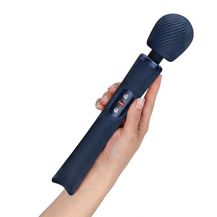 Вибромассажер Fun Factory VIM Vibrating Wand Nightblue, супермощный и легкий, до 6 часов работы