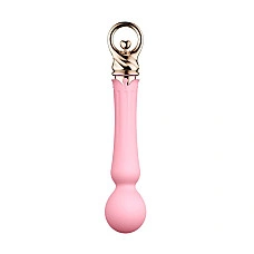 Вібромасажер із підігрівом Zalo Sweet Magic - Confidence Wand Fairy Pink