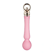 Вібромасажер із підігрівом Zalo Sweet Magic - Confidence Wand Fairy Pink
