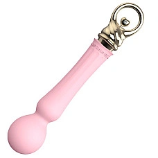 Вібромасажер із підігрівом Zalo Sweet Magic - Confidence Wand Fairy Pink